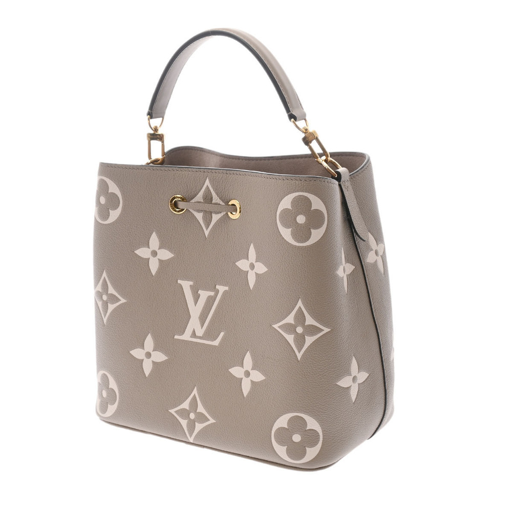 Louis Vuitton Cream Bag Tourterelle Creme NeoNoe Empreinte